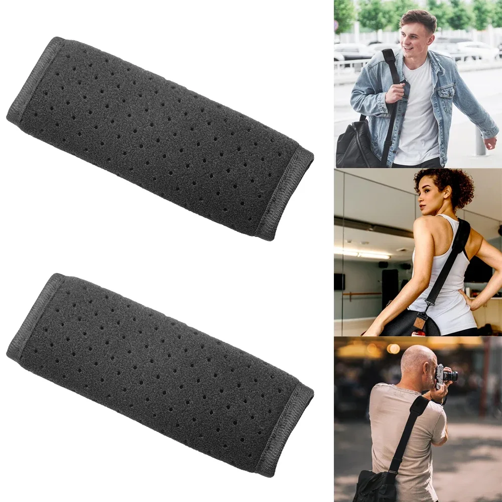 1pair shoulder strap pad,breathable cushion padding for backpack,bags,universal replacement strap cover for shoulder pain relief