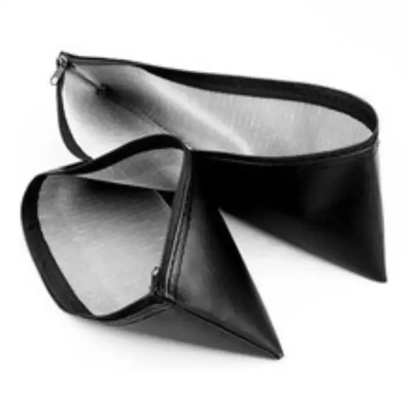 étui de protection en similicuir pour microphone, pochette de rangement portable, sac de transport pour microphone, pochette de voyage