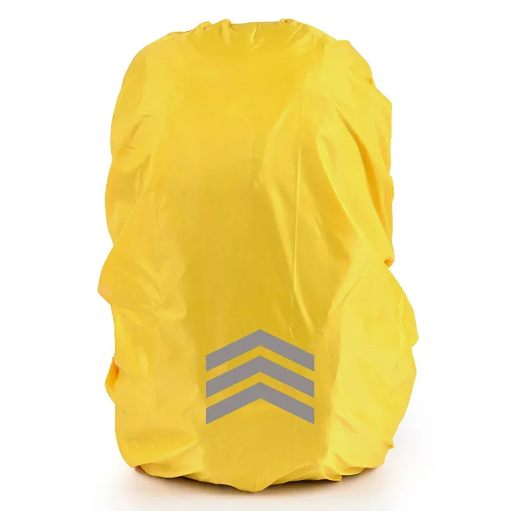 sac à dos réfléchissant extérieur housse de pluie 190t pêche cyclisme randonnée escalade sac couverture imperméable housse de pluie pour sac à dos 18-45l
