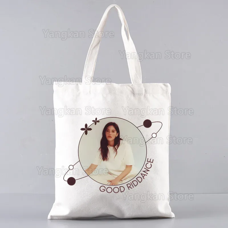 gracie abrams femmes toile sac fourre-tout eco sac à provisions grande capacité sac à bandoulière pour femmes femme pliable plage shopper sac