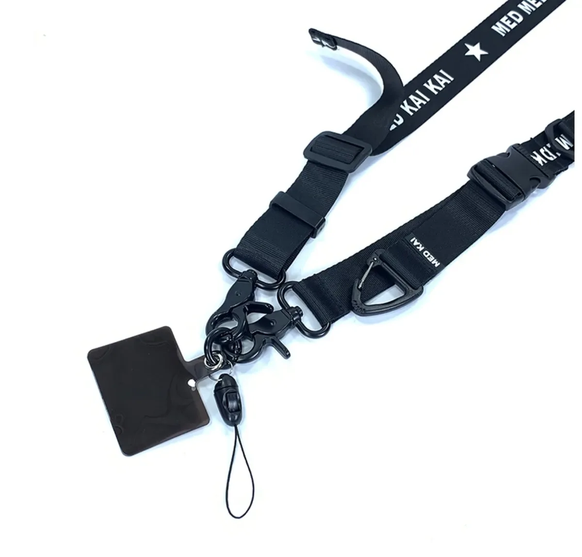 sangle multifonctionnelle initiée, style dultechwear, réglable rapidement, sangle de sacs à bandoulière, clé d'appareil photo, accessoires de sac de téléphone, 2024