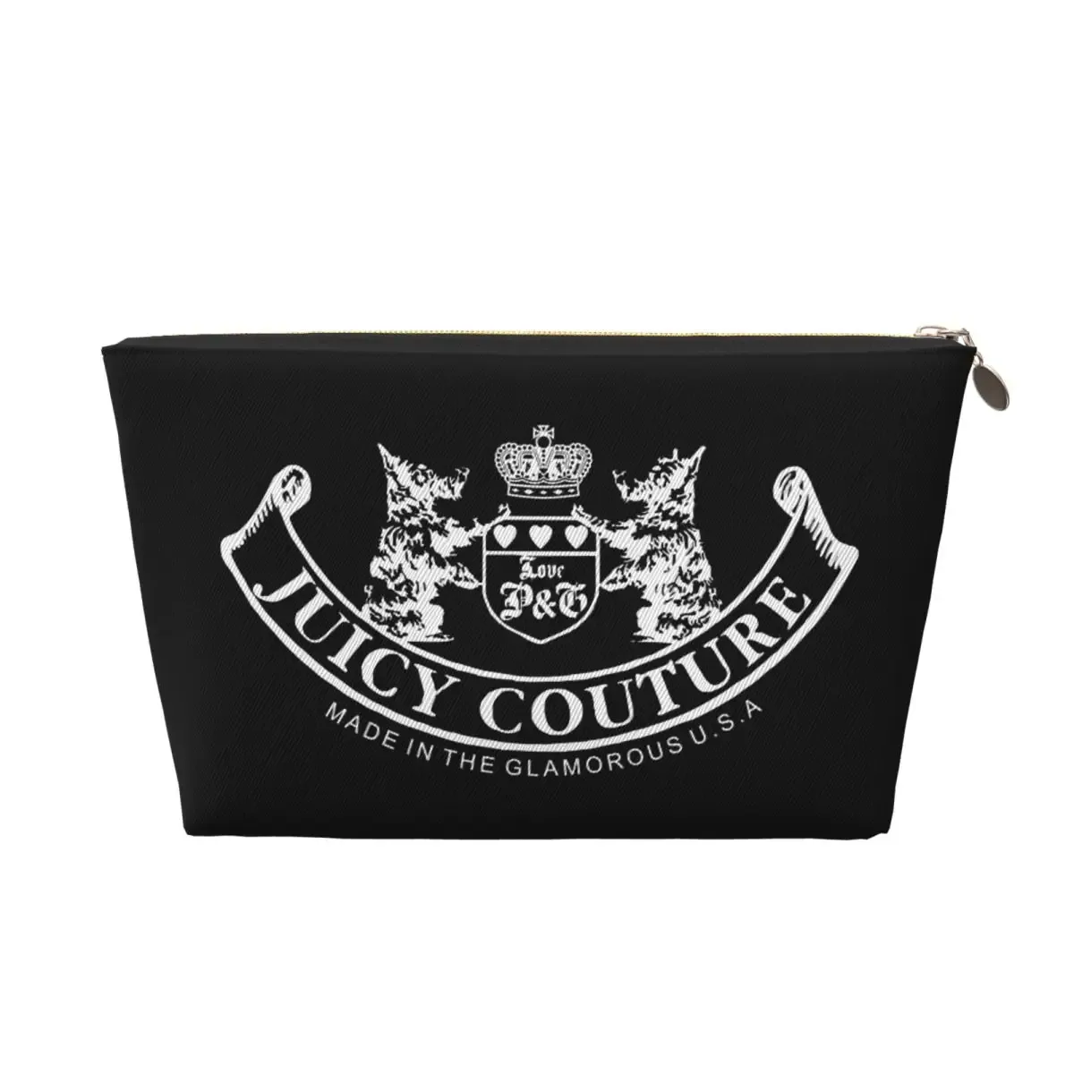 sac de toilette de voyage en cuir j-juicy-c-couture, sacs à maquillage tendance, organiseur de maquillage pour l'extérieur