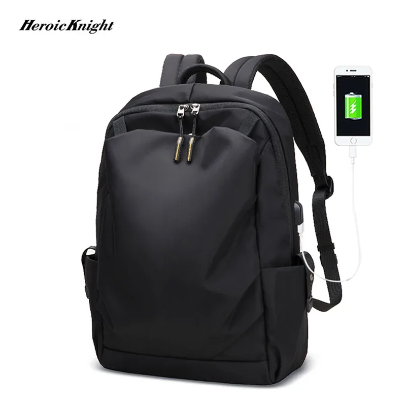 heroic knight-sac à dos étanche pour homme, sac pour ordinateur portable 15.6 ", chargement usb, sac de voyage, école sr, coréen, nouveau