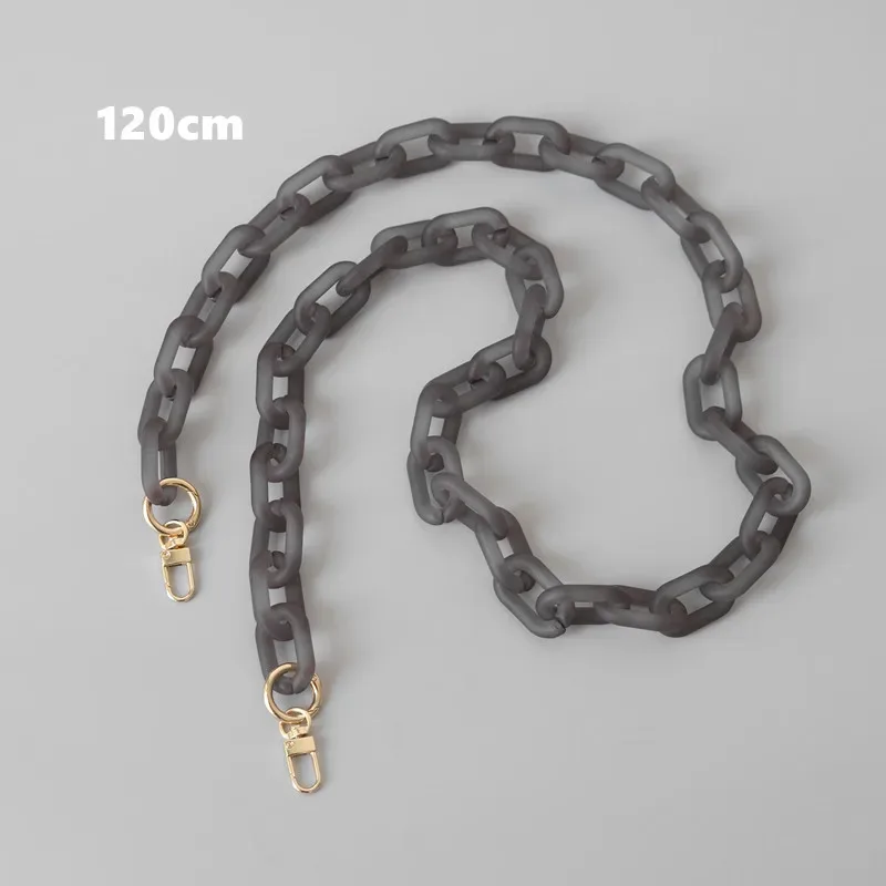 chaîne métal gris boucles dorées sac marron noire accessoire voyage bandoulière rechange modèle luxe