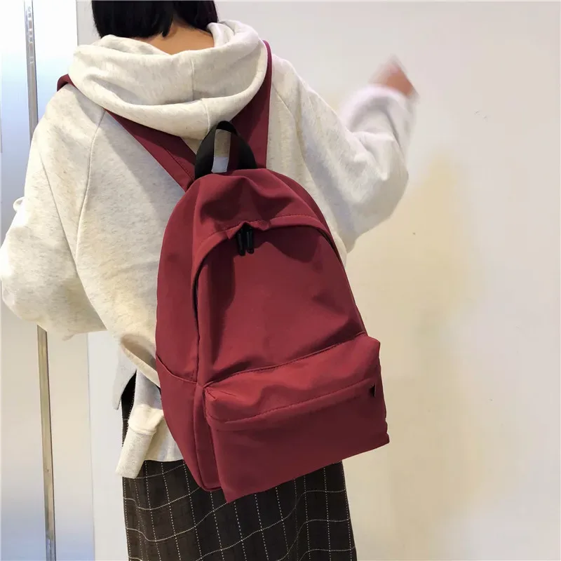 sac à dos décontracté en nylon ranhuang nouveauté 2026 pour femmes, style preppy, sacs d'école pour adolescentes, sacs de voyage jaunes, mochila feminina