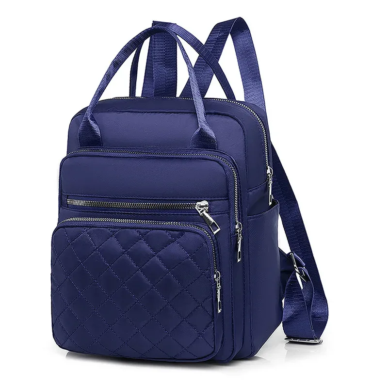 nouveau oxford sac à dos tissu version coréenne sac à main voyage en plein air sac à dos décontracté tissu imperméable couleur unie cartables