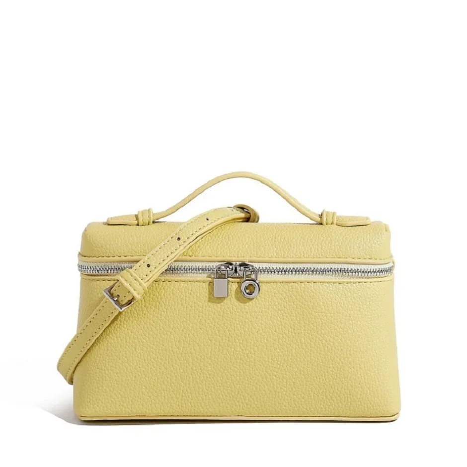 sac à bandoulière en cuir grainé de litchi, style premium et de niche, sac pour femme simple et tendance, sac à main mini exquis, sacs bandoulière.