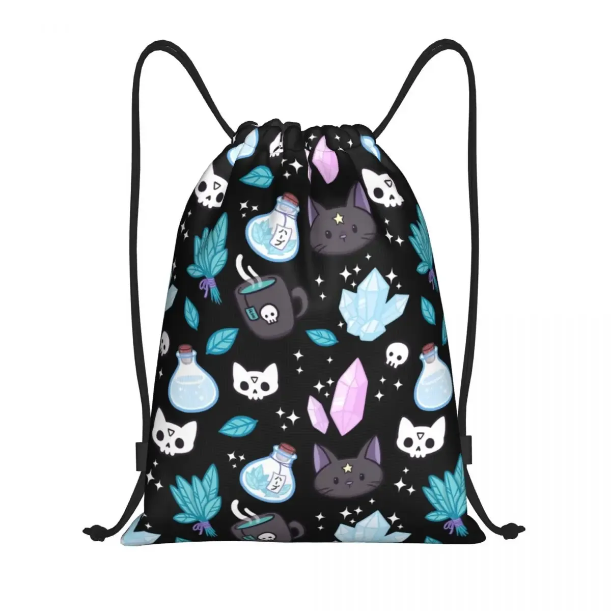 sac à dos de sport personnalisé raven rage proximité wstring pour hommes et femmes, sacoche d'entraînement corbeau effrayant gothique, sorcière d'halloween