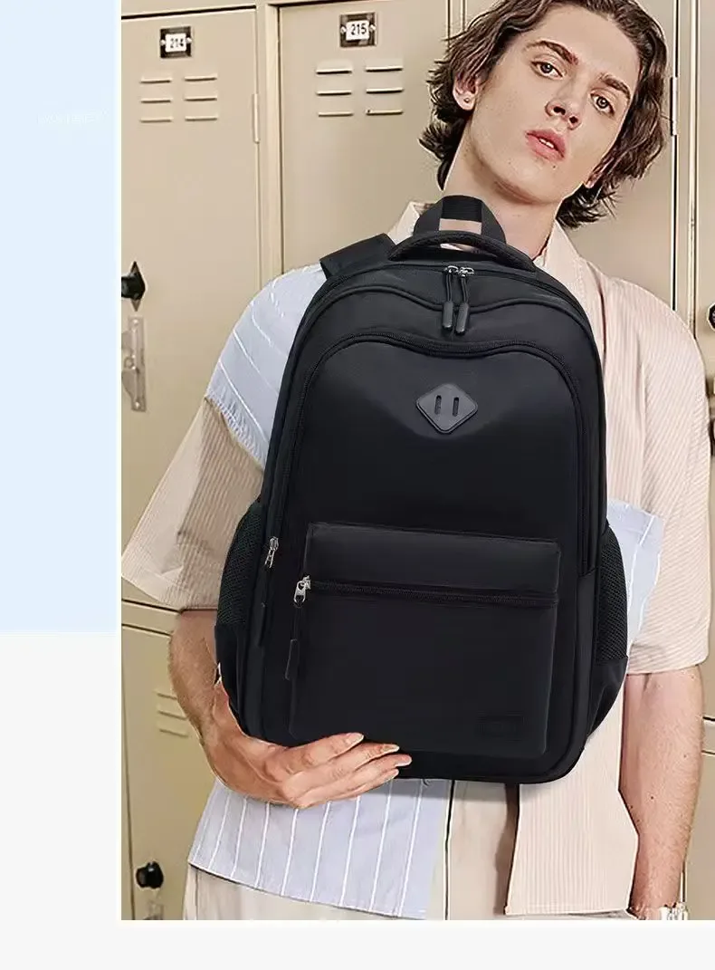 sac à dos de voyage sportif décontracté grande capacité pour homme, en tissu oxford, style urbain, ultra léger, pour ordinateur portable 16 pouces, équipement de plein air
