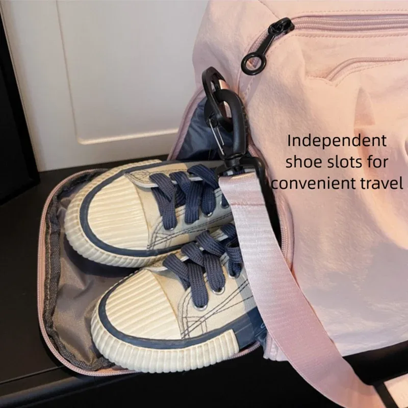 sac de sport pour femme, sac de voyage avec logo, sac fourre-tout de week-end imprimé avec nom, images personnalisées en gros