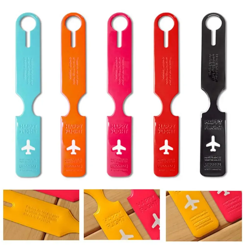 étiquettes de bagage de voyage couverture valise id porte-étiquette de bagage lettre étiquettes d'embarquement de bagages étiquette portable accessoires créatifs trave