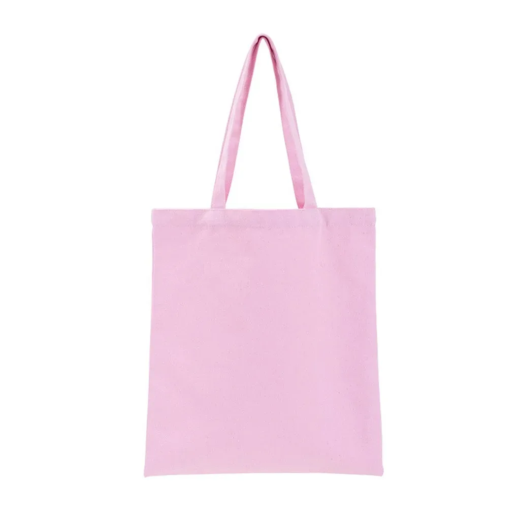 sac fourre-tout en toile naturelle vierge, sac en coton pour la sensibilisation écologique, les sorties décontractées et le shopping quotidien