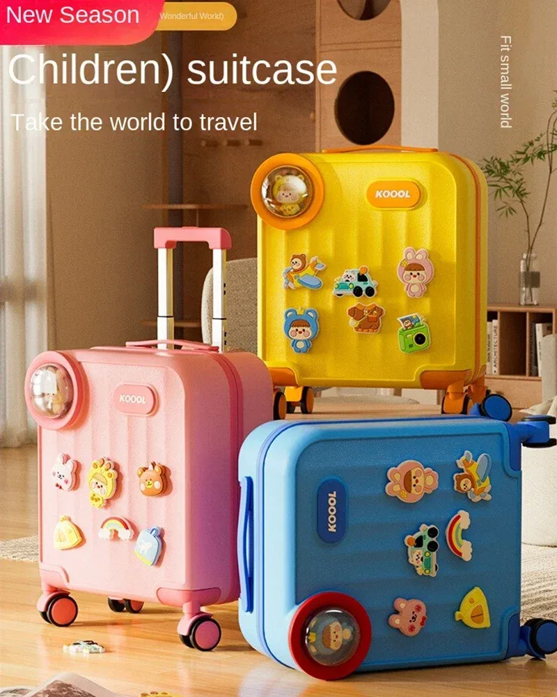 valise mignonne pour enfants de 16 pouces, petite valise à roulettes pour garçons et filles, valise de cabine pour voyage