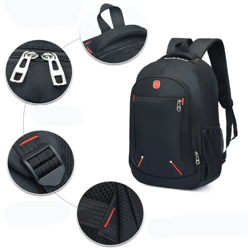 sac à dos d'école de grande capacité pour étudiant, sacoche décontractée, solide, pour documents, oxford, pour homme, multifonctionnel, simple, nouvelle collection