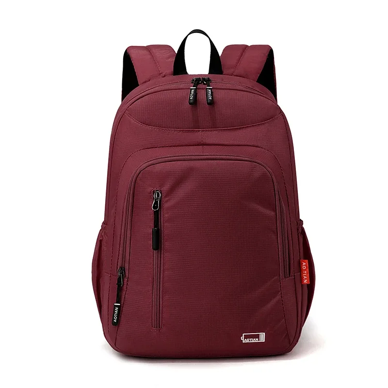sac à dos oxford imperméable pour femmes, sac à dos de grande capacité pour l'école, sac de voyage léger et portable pour dames