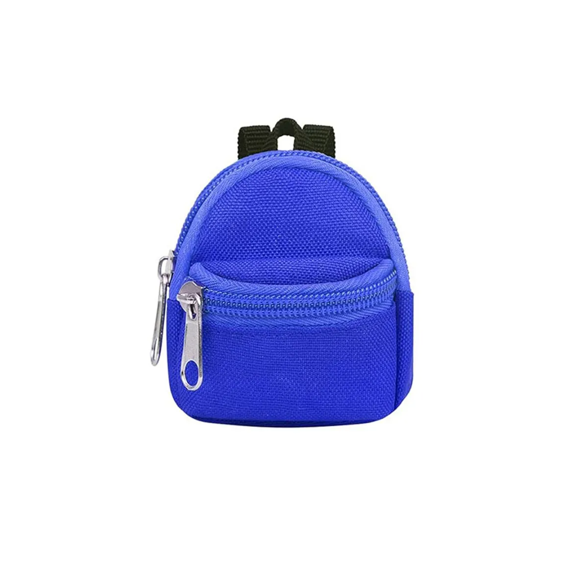 sac dos nylon petit format ovale fermeture glissière poche latérale double épaule poches latérales couleur vivante usage voyage
