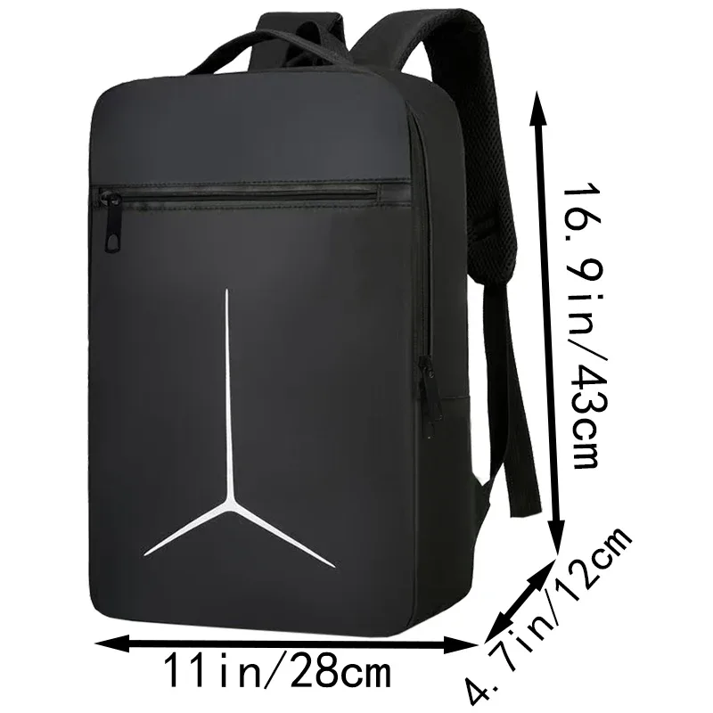 sac à dos unisexe pour ordinateur portable, tissu oxford, résistant à l'eau, grande capacité, décontracté, pour le travail quotidien, les voyages, l'école