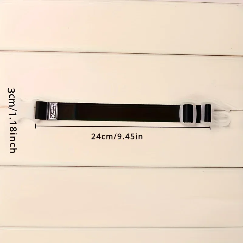 sangle de bagage multifonctionnelle de couleurs aléatoires, 5 pièces, avec système anti-chute pour bagages de voyage en plein air et corde d'attache étendue