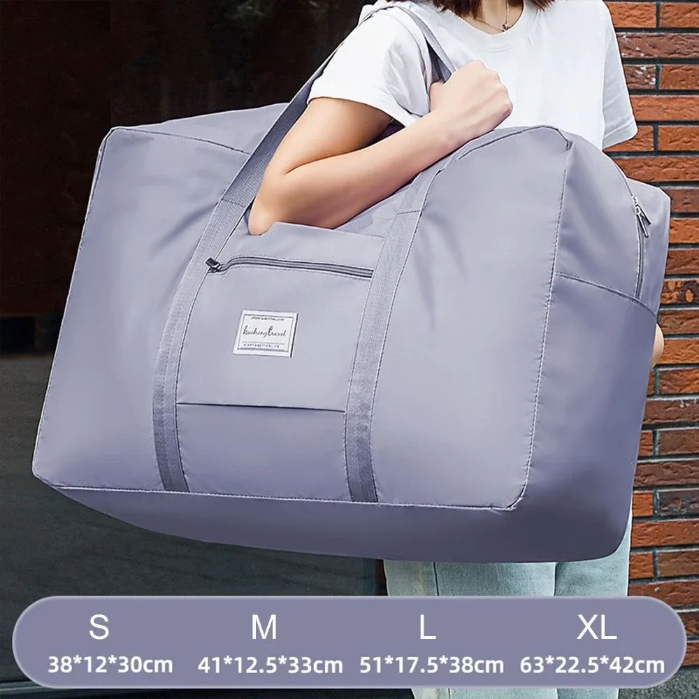 sac de rangement de voyage pliable durable, multifonction, oxford, bagages, grande capacité, étanche, sacs à main de voyage, poudres de vêtements