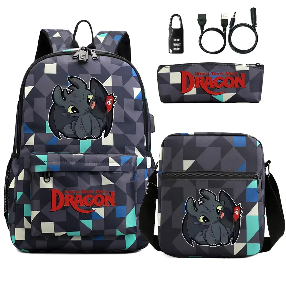 sac dos oxford université logo how to train your dragon motif dragons poche téléphone portable bandoulière arquée fermeture éclair usage enfant voyage