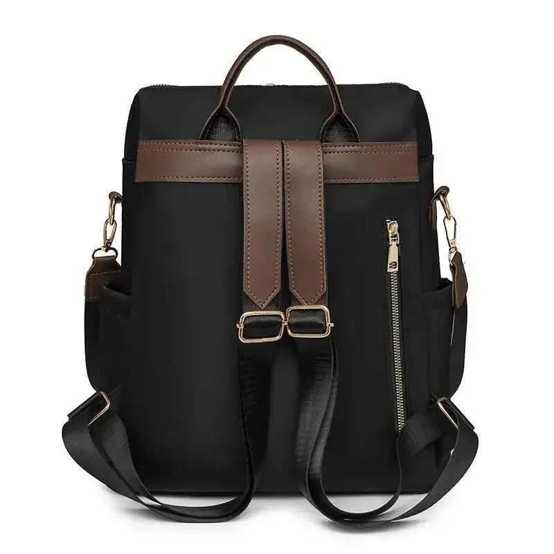 sac à dos de voyage en plein air sacs d'école polyvalents pour étudiants en vente 2025, le plus récent sac à dos décontracté en nylon bloc de couleur pour femmes