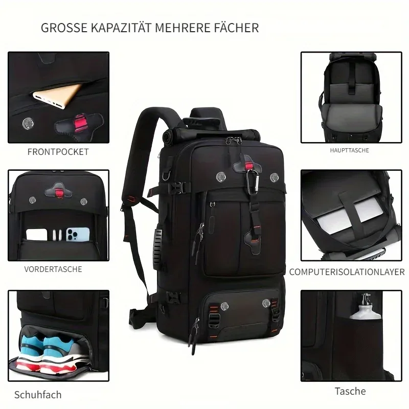 sac dos oxford université bleu marine gris polyvalent ultraleger compartiment chaussures ceinture air tranche activité voyage