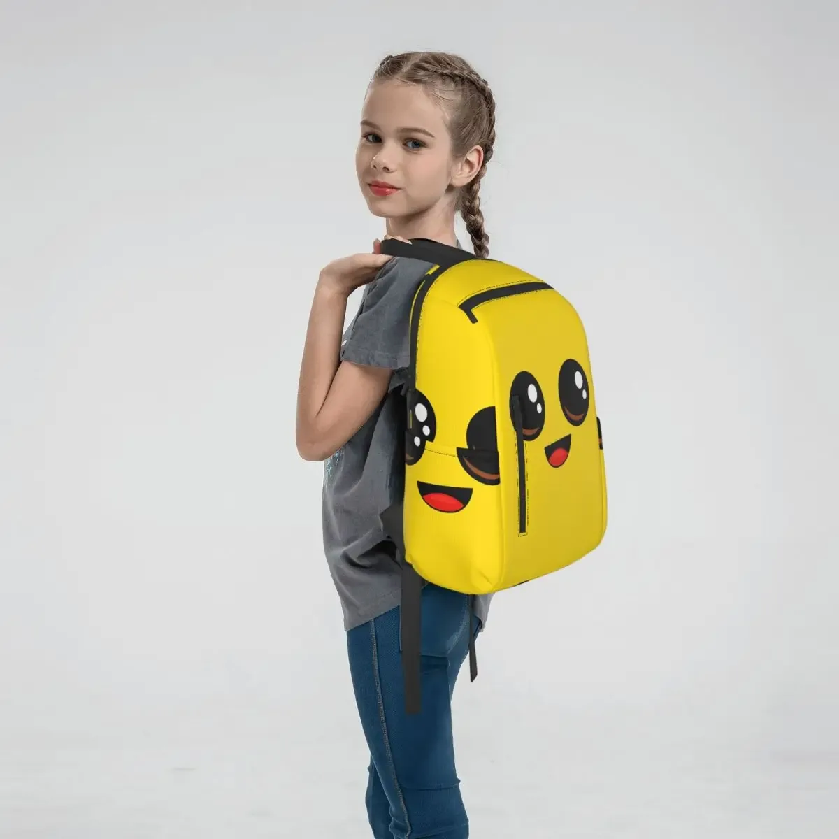 sac à dos pour personnage banana peely battle royale, sac à livres pour étudiants, sac d'école pour enfants, sacs à bandoulière pour ordinateur portable, pour hommes et femmes