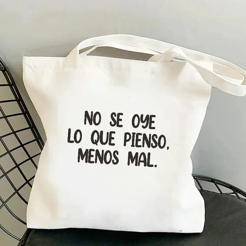 femmes sac à bandoulière graphique harajuku shopper sacs grande capacité toile fourre-tout sac à main sans fermeture éclair eco décontracté fille sacs à main