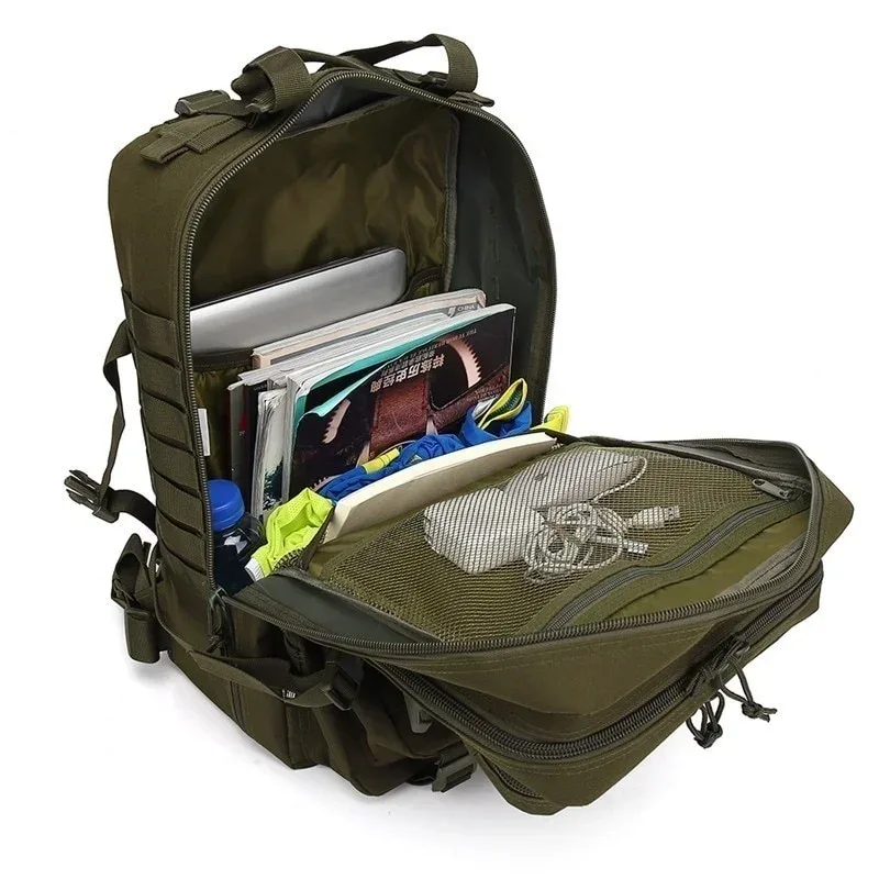 sac à dos tactique camouflage 50l/30l pour homme, sac molle, sac de randonnée imperméable pour le camping, la chasse, la randonnée