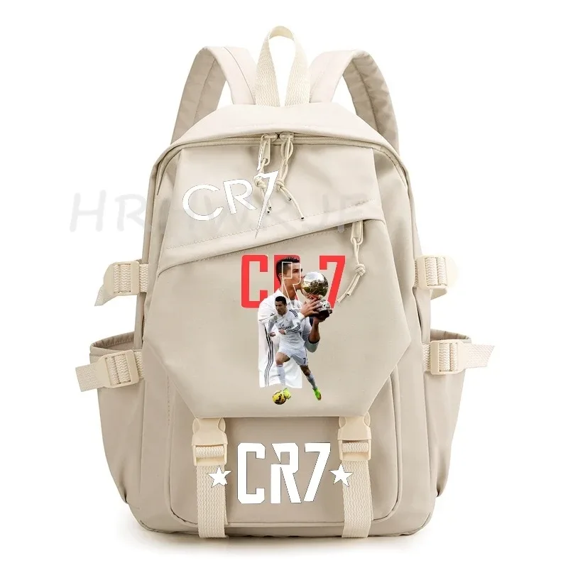 sac à dos ins capacity cr7 pour femmes et hommes, léger, pour étudiants, sacs d'école, sac de voyage tendance, pour adolescents, pour ordinateur portable, mochilas
