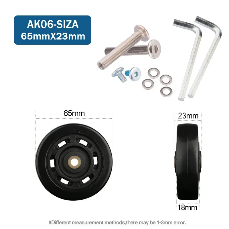 roues de rechange pour valise, roulettes silencieuses universelles, accessoires pour valises de 20 à 28 pouces
