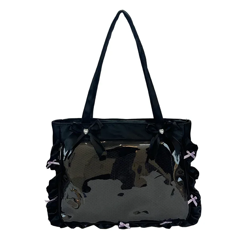 sac à bandoulière mignon pour les fans d'anime, fourre-tout jk de grande capacité, texture confortable et polyvalente, sac ita