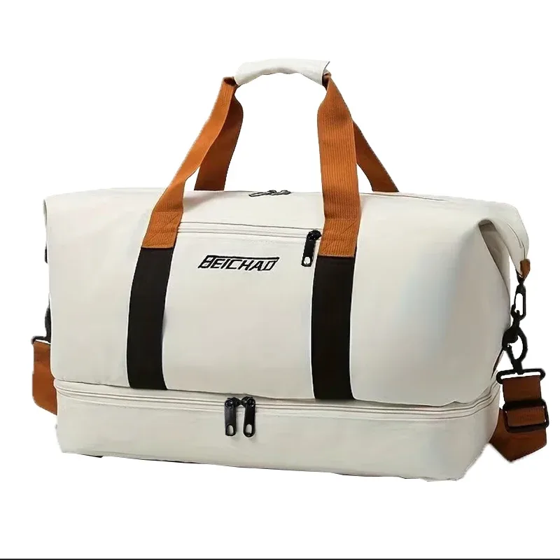 sac de voyage oxford de haute qualité, sac de sport portable, bandoulière amovible pour week-end, sport et déplacements professionnels