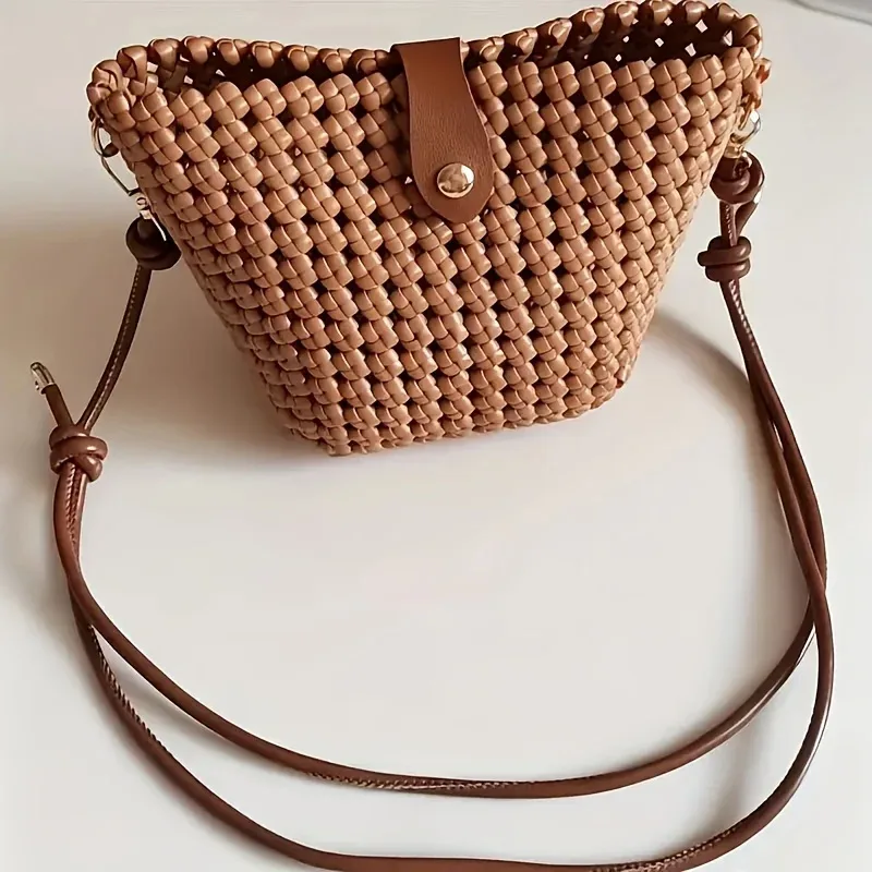 ensemble de fabrication de sacs au crochet en 4 parties |     boucle réglable en similicuir, boucle de base et boucle en forme de gourde, sac à bandoulière tendance en similicuir, matériaux artisanaux faits main, faciles à réaliser, accessoires de sac diy, matériaux pour la fabrication de portefeuilles, fabrication de portefeuilles diy.