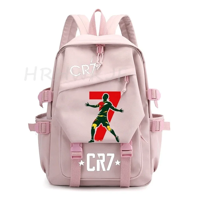 sac à dos ins capacity cr7 pour femmes et hommes, léger, pour étudiants, sacs d'école, sac de voyage tendance, pour adolescents, pour ordinateur portable, mochilas