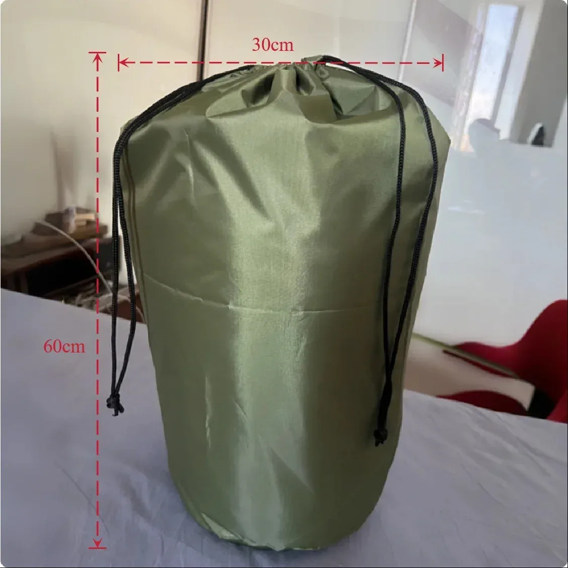 sac de rangement en tissu oxford à cordon pratique, en nylon, étanche à la poussière et au soleil, sac d'emballage, sac de rangement portable universel