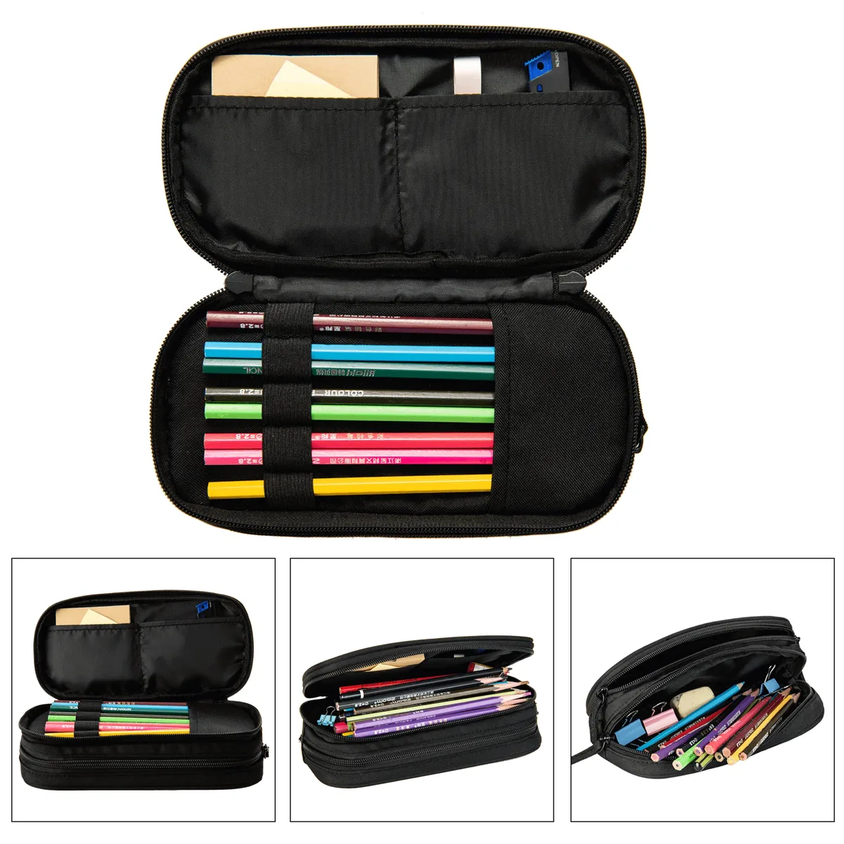 tung sahur neegy meme doorbell john pork halloween trousse à crayons esthétique pour garçons et filles, personnalisable diy pour l'école