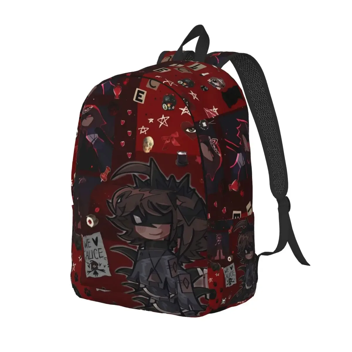 sac à dos d'éducation financière en papier anime pour hommes et femmes, sac à dos d'affaires pour étudiants adolescents, sac à bandoulière léger pour collège