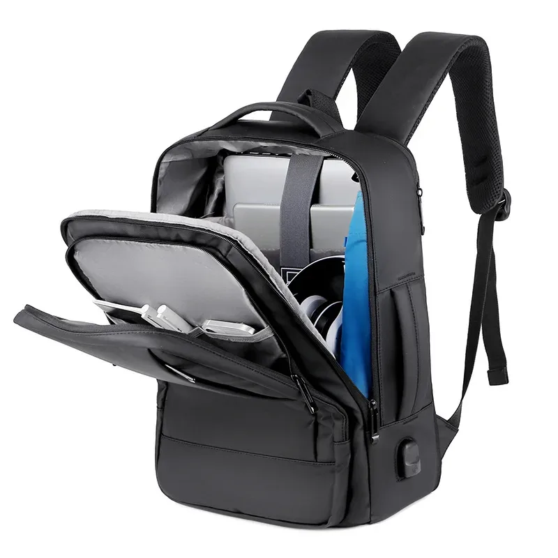 sac à dos professionnel 2026 multifonctionnel et imperméable pour ordinateur portable, grande capacité, pour homme, idéal pour les voyages et le bureau