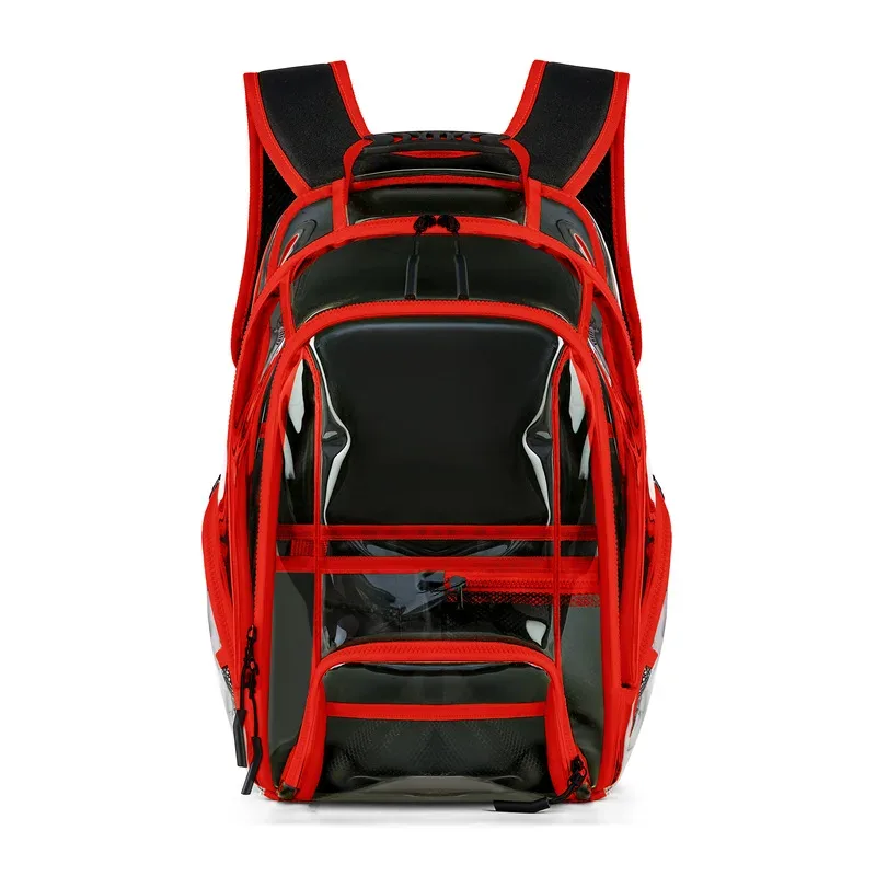 sac à dos transparent en pvc pour l'été, imperméable, pour la natation, la plage, la randonnée en extérieur, les concerts, sac à dos tendance avec fenêtre de visualisation