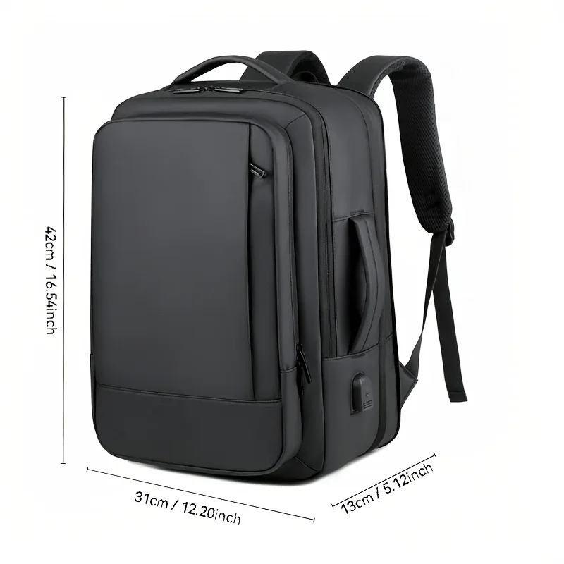 sac à dos professionnel grande capacité pour hommes, sac à dos tendance pour étudiants, sac multifonctionnel pour ordinateur portable
