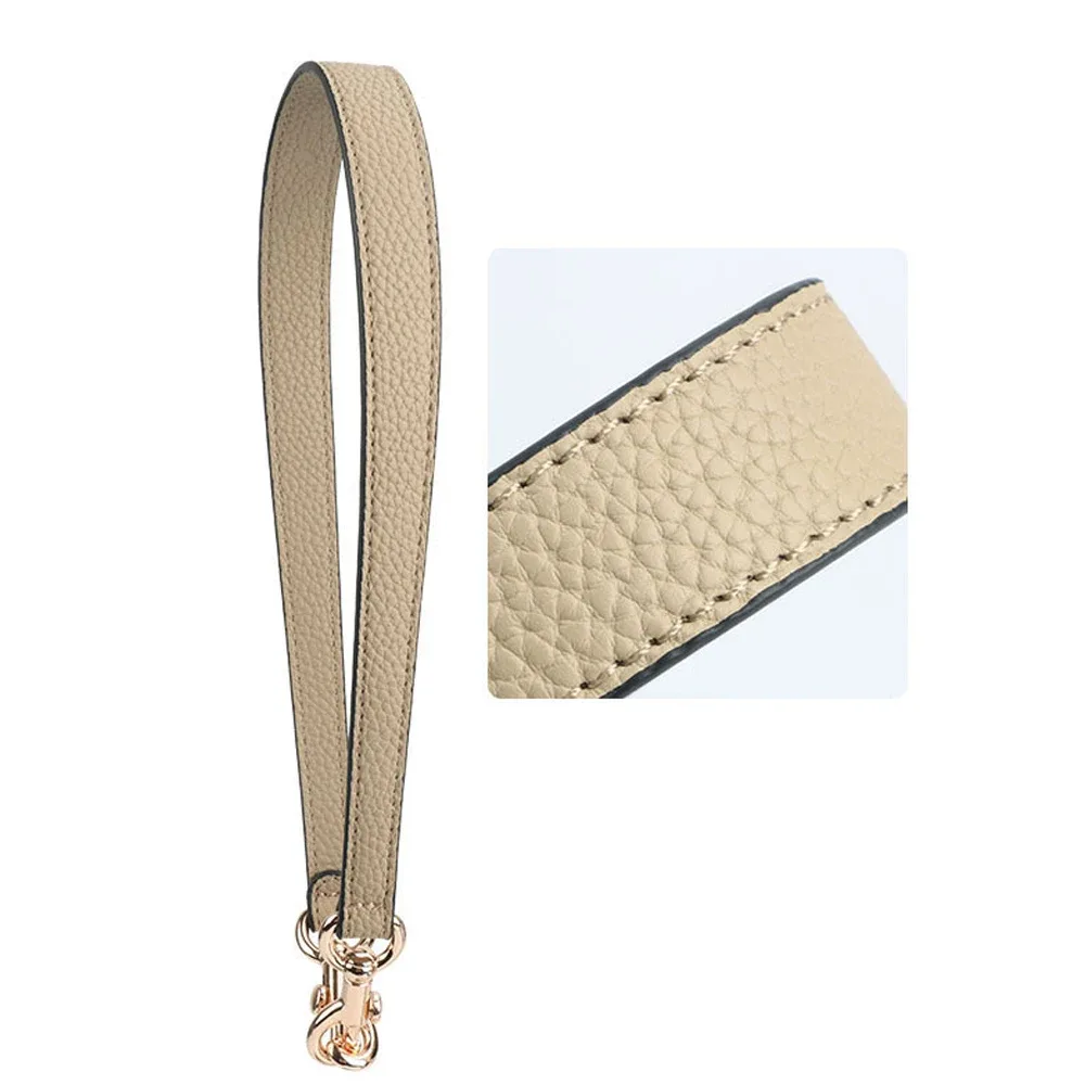 sangle de sac de conception de marque pour sac fourre-tout sous les bras, sacs à main, sangle de sac initiée par la poignée, sangle en cuir vachetta, accessoires de sac