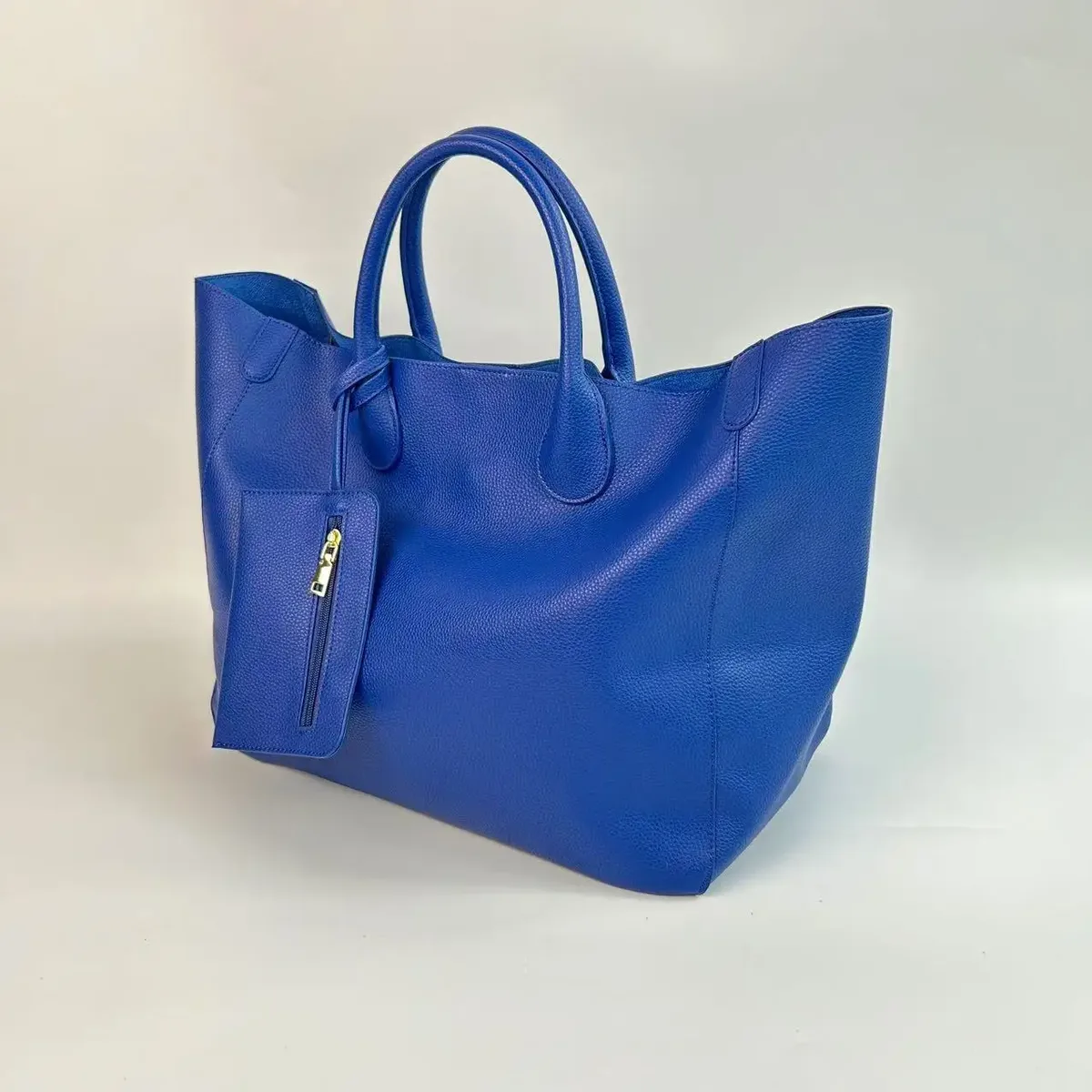 sac à main surdimensionné en cuir végétalien pour femme, sac de shopping de grande capacité, simple et polyvalent