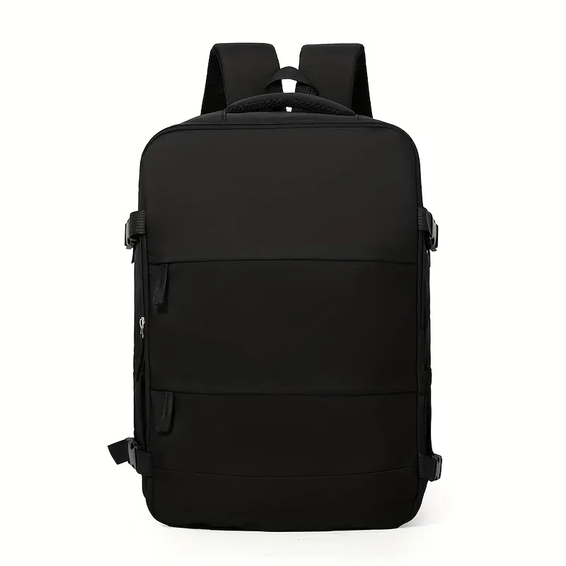 sac à dos de voyage ouvert avec compartiment à chaussures indépendant, grande capacité, imperméable, pour ordinateur portable, idéal pour les voyages d'affaires et les vacances