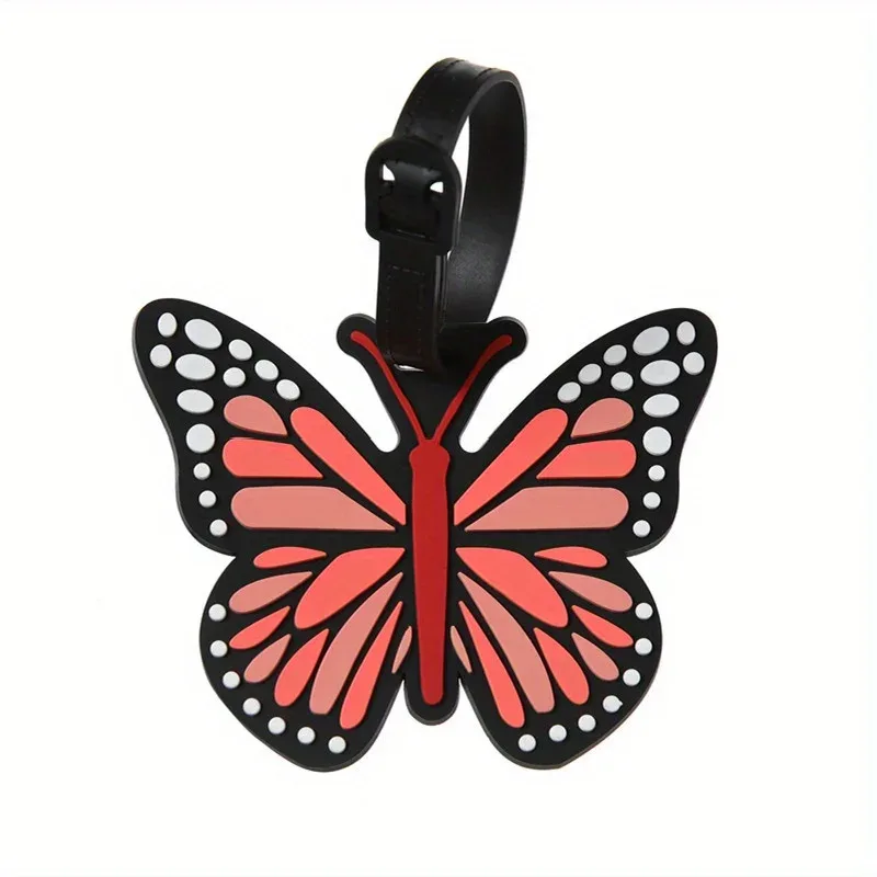 étiquette bagage gel silice imprimés animaux multicouleurs voyage famille enfants cartes identité sécurité transport