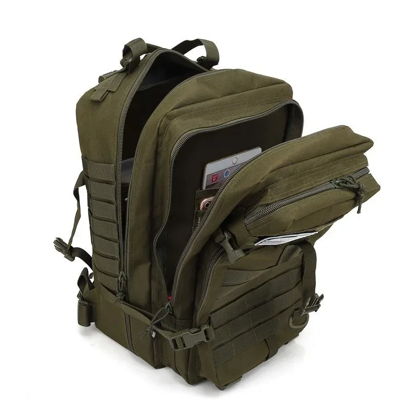 sac à dos tactique camouflage 50l/30l pour homme, sac molle, sac de randonnée imperméable pour le camping, la chasse, la randonnée