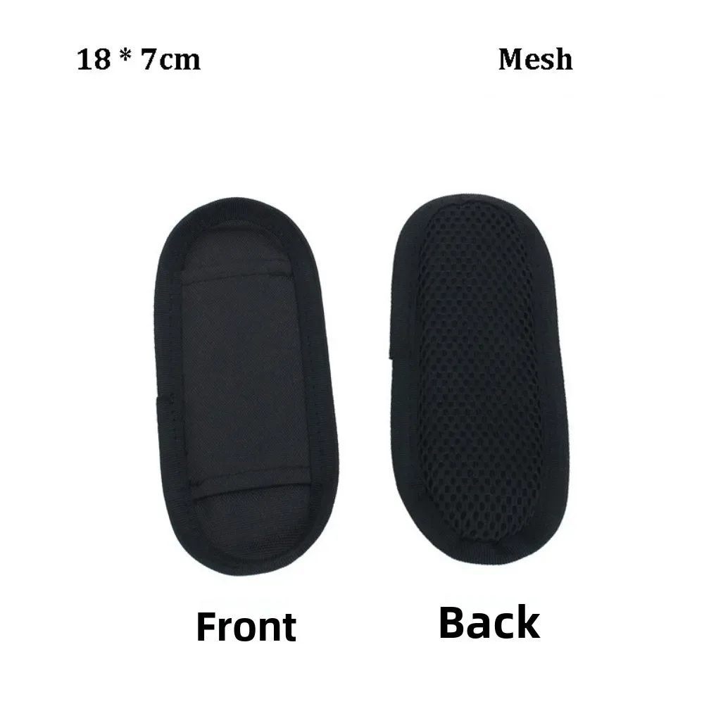 nouvelle bandoulière amovible respirante avec coussin de décompression noir pour sac à dos, antidérapante pour extérieur