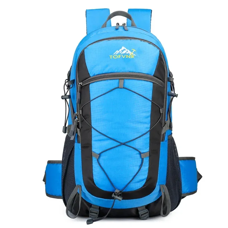 sac à dos d'escalade étanche pour hommes et femmes, sac à dos de sports de plein air, sacs à dos de voyage, camping, randonnée, trekking, 50l