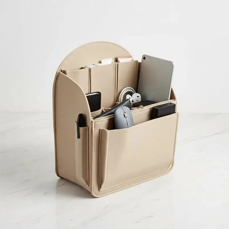organisateur de sac en feutre léger, grande capacité, pliable, portable, pour sac fourre-tout, sac à bandoulière, usage quotidien