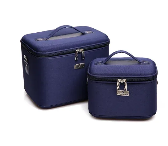 trousse de maquillage pour femmes, trousse de toilette cosmétique, valise de rangement pour maquillage